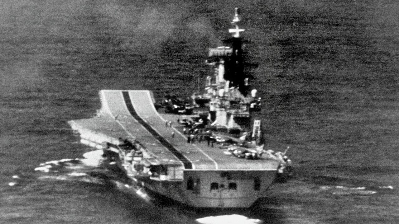 HMS Hermes The Royal Navy Aircraft Carrier Hero of the Falklands